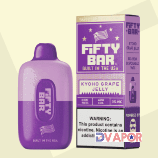 Fifty Bar 6500 Disposable — Kyoho Grape Jelly