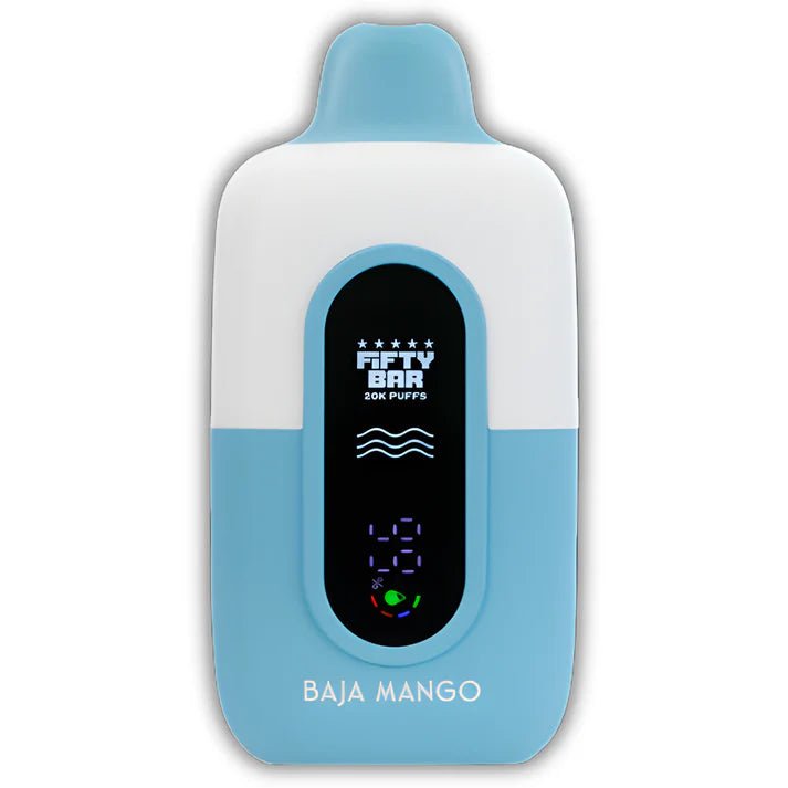 Fifty Bar NIXODINE Disposable | 20k Puffs — Baja Mango