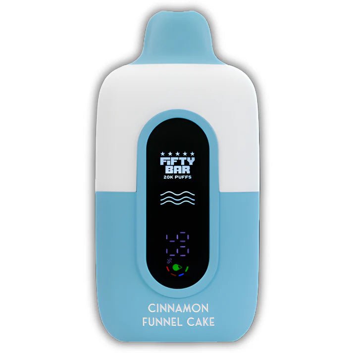 Fifty Bar NIXODINE Disposable | 20k Puffs — Cinnamon Funnel Cake