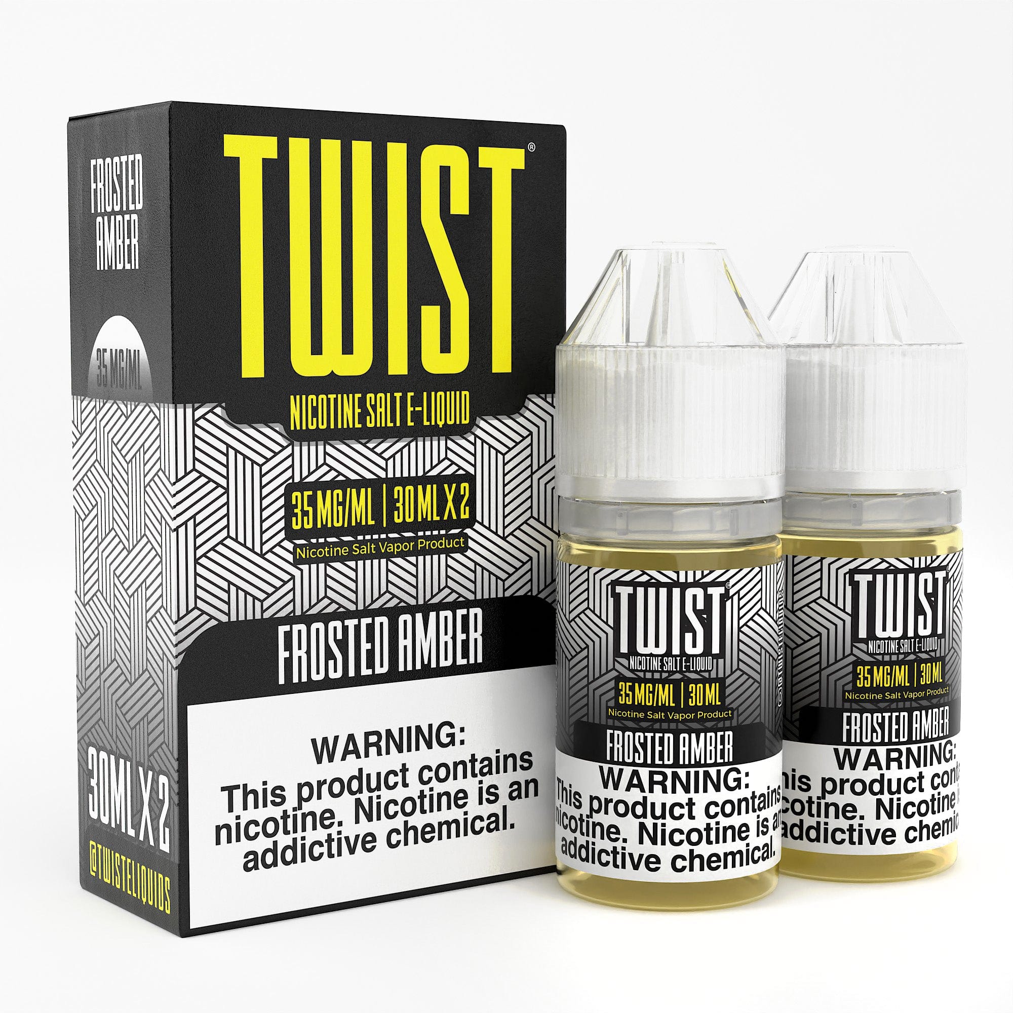 Twist E-Liquids Salt - 60ml (30ml 2-Pack) — Frosted Amber