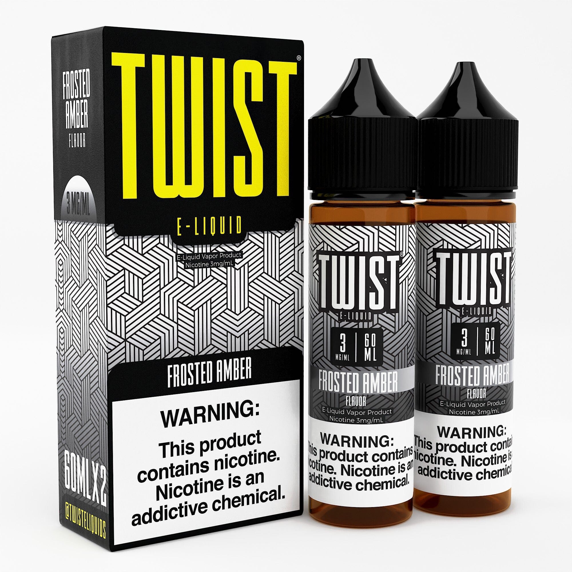 Twist E-Liquids - 120ml (60ml 2-Pack) — Frosted Amber
