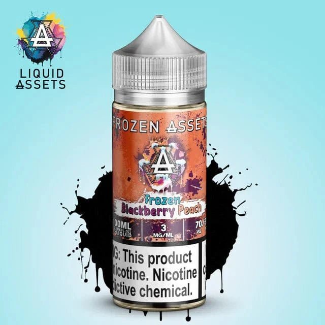 Liquid Assets - 100mL — FROZEN Blackberry Peach