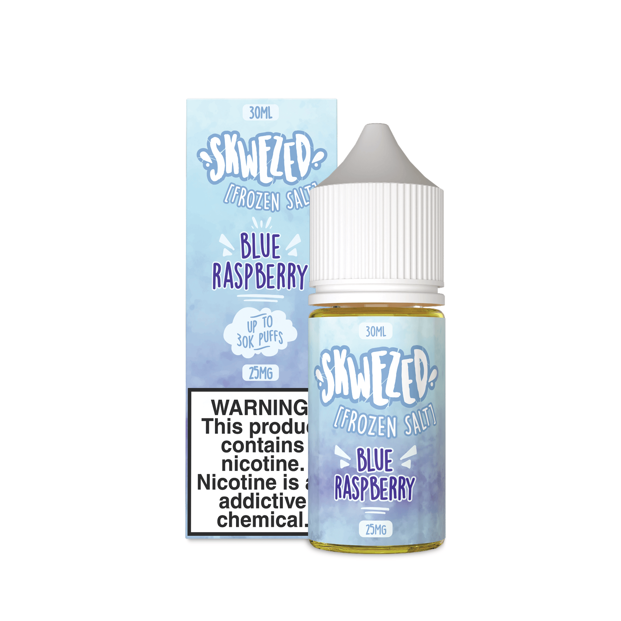 Skwezed Salt - 30mL — FROZEN Blue Raspberry (Blue Blast)