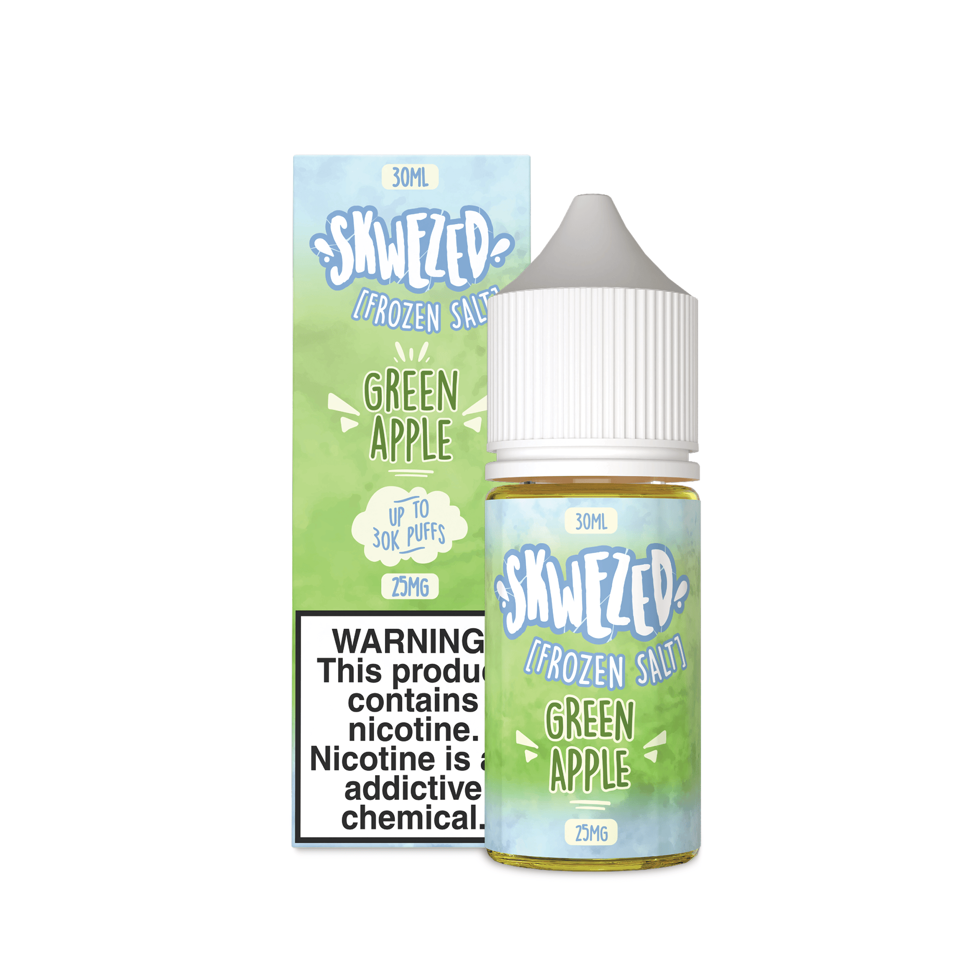 Skwezed Salt - 30mL — FROZEN Green Apple (Green Pucker)