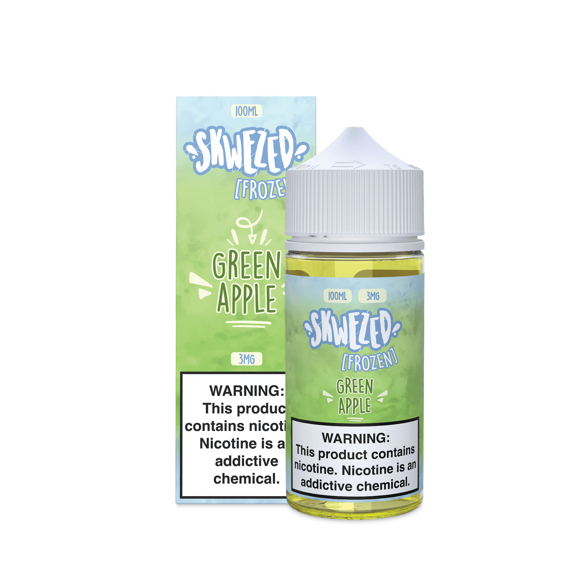 Skwezed - 100mL — FROZEN Green Apple (Green Pucker)