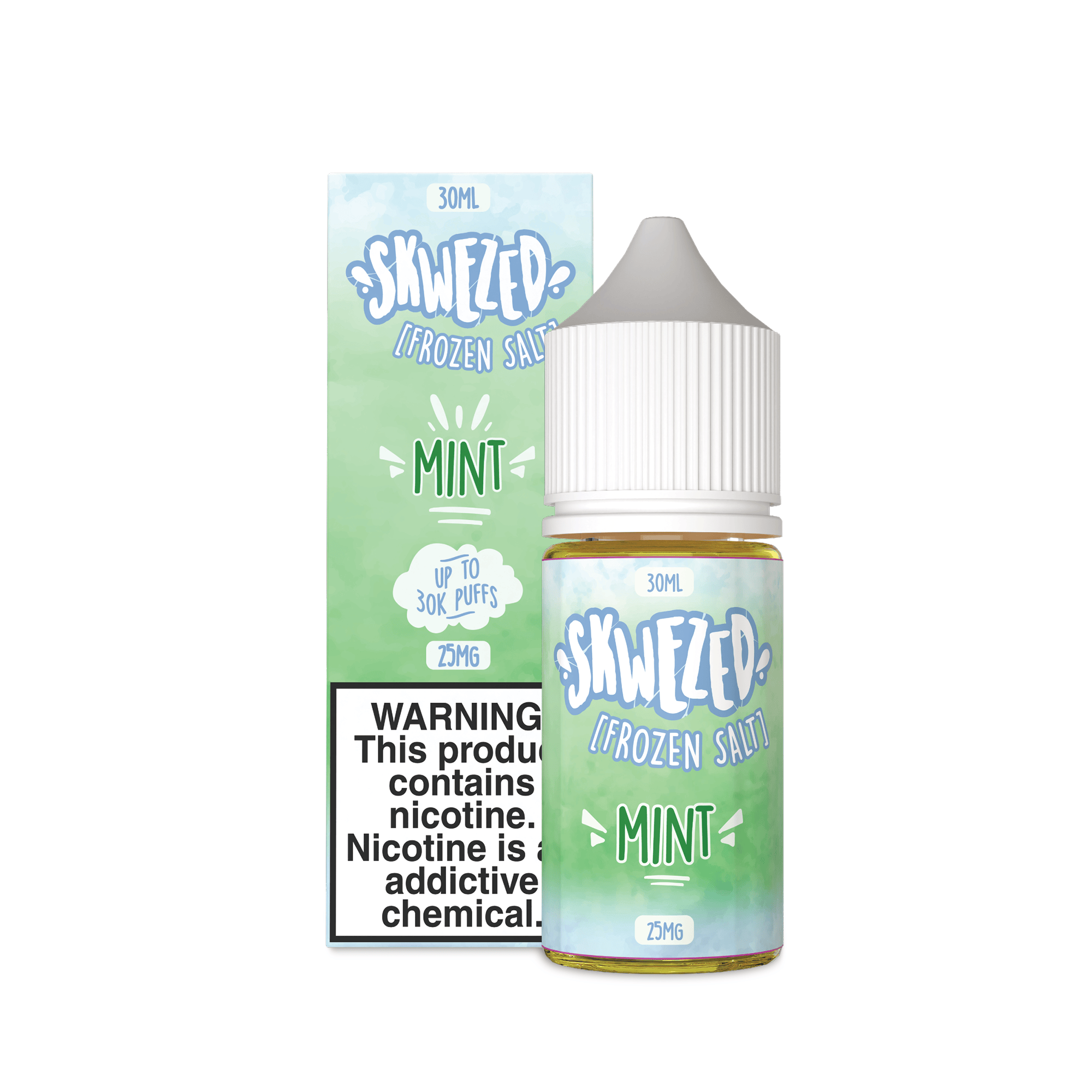 Skwezed Salt - 30mL — FROZEN Mint (Icy Fresh)