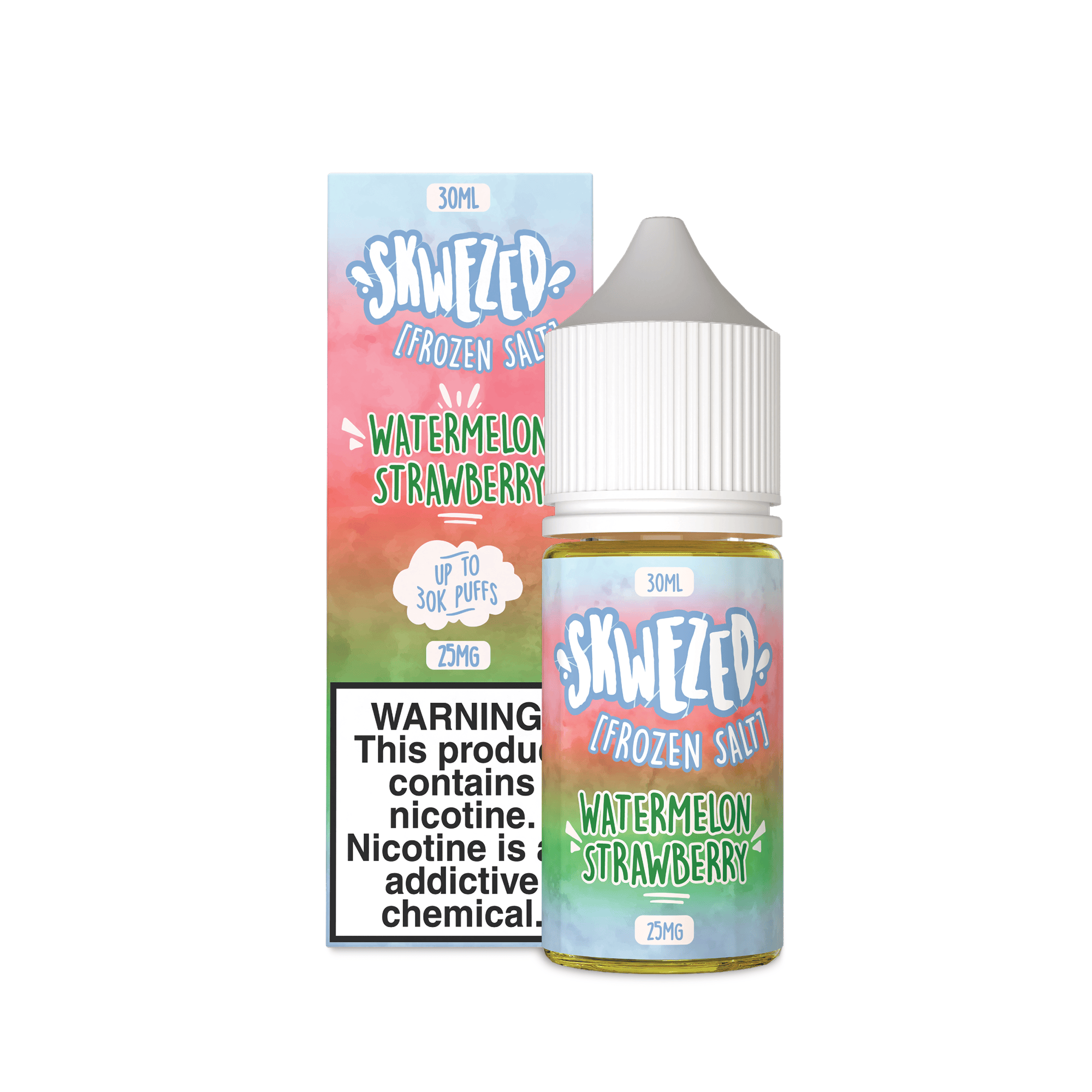 Skwezed Salt - 30mL — FROZEN Watermelon Strawberry (Sweet Summer)