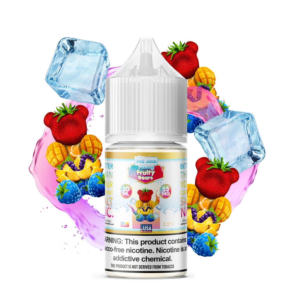 Pod Juice Freeze Salt - 30mL — Fruity Bears FREEZE