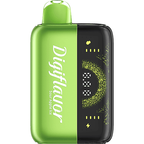 Geek Bar Digiflavor BRK 20k Puff Pod System (BATTERY SOLD SEPARATELY) — Sour Apple Ice