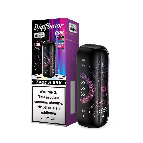 Geek Bar Digiflavor BRK 20k Puff Pod System (BATTERY SOLD SEPARATELY) — BATTERY-SCREEN ONLY