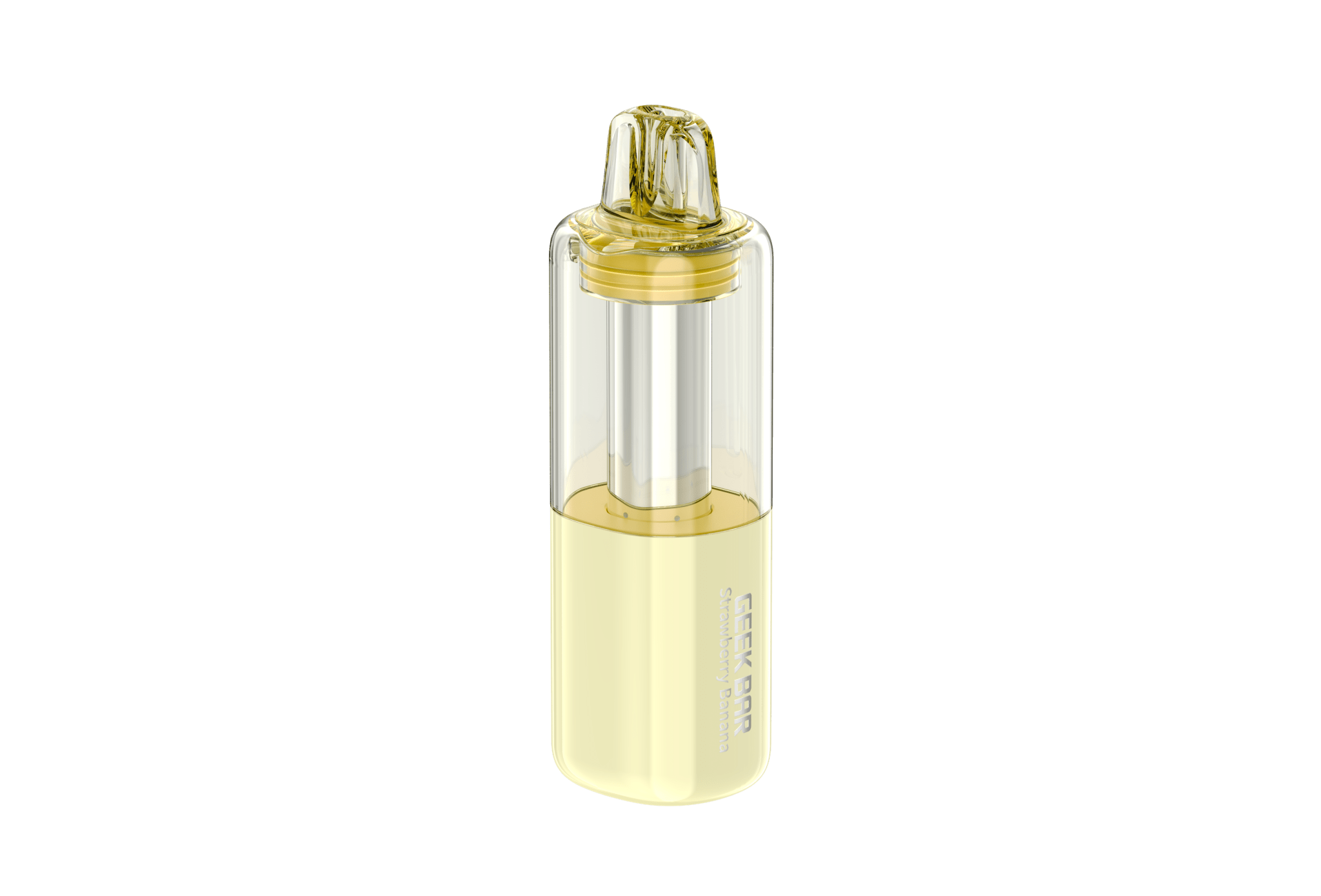 Geek Bar Mate 60K disposable vape pod with sleek design and mouthpiece, ready for use.