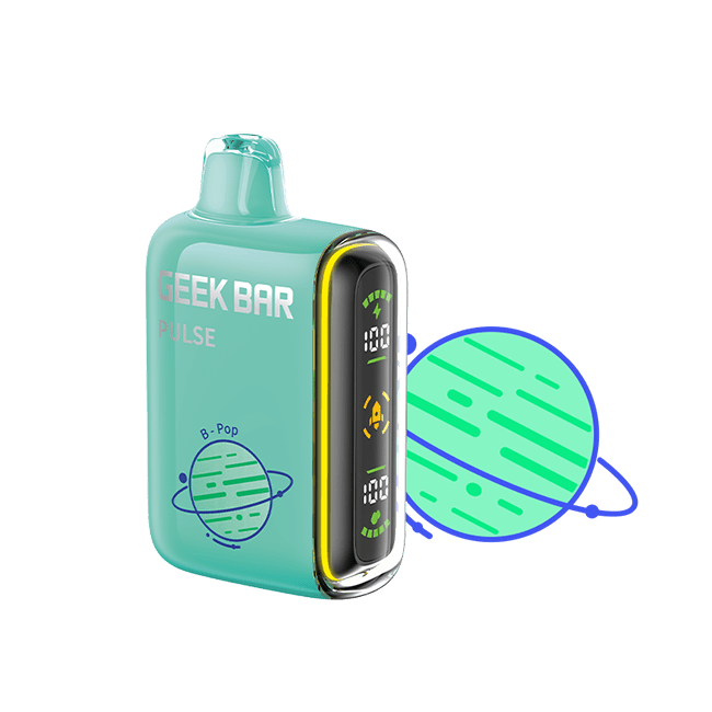 Geek Bar Pulse 15K Disposable Vape — Blow Pop/ Burst Pop - PLANET EDITION