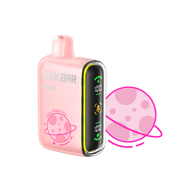 Geek Bar Pulse 15K Disposable Vape — Juicy Peach Ice - PLANET EDITION