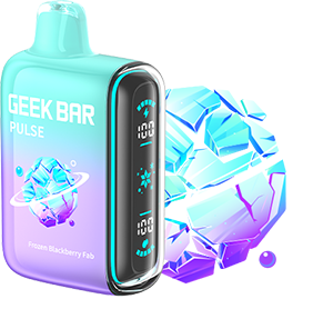 Geek Bar Pulse 15K Disposable Vape — Blackberry Fab - FROZEN EDITION
