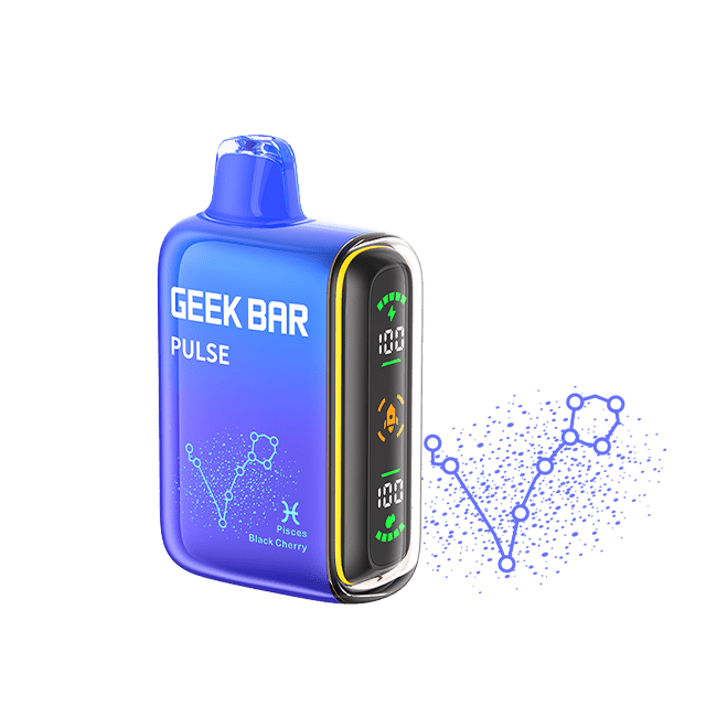Geek Bar Pulse 15K Disposable Vape — Black Cherry - ZODIAC EDITION