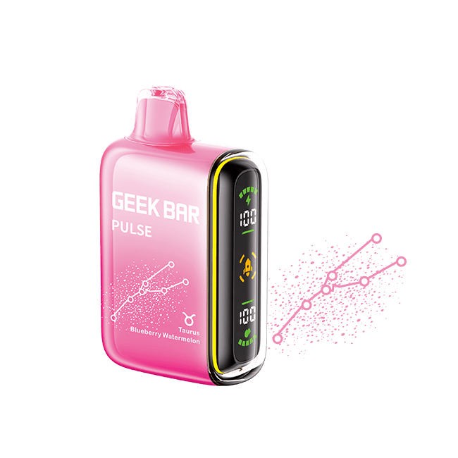 Geek Bar Pulse 15K Disposable Vape — Blueberry Watermelon - ZODIAC EDITION