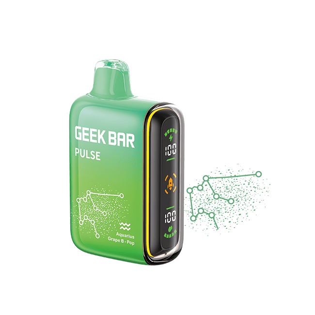 Geek Bar Pulse 15K Disposable Vape — Grape Blow Pop/B-Burst - ZODIAC EDITION
