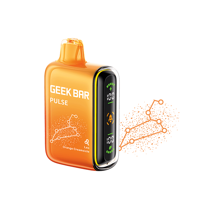Geek Bar Pulse 15K Disposable Vape — Orange Creamsicle - ZODIAC EDITION