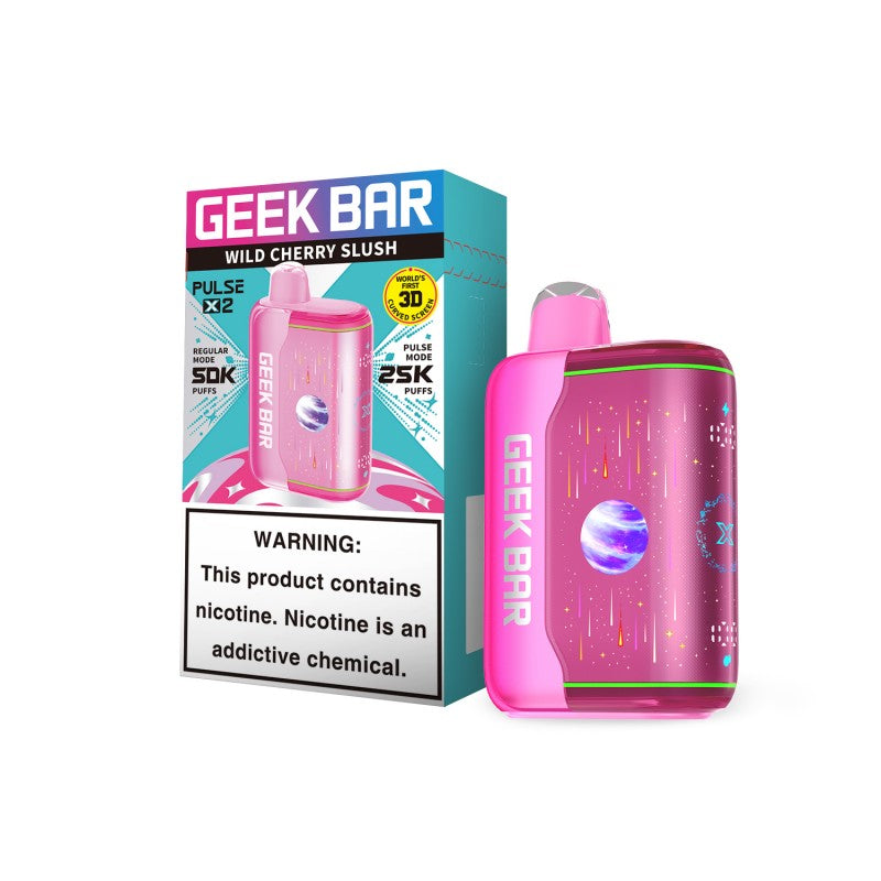 Geek Bar Pulse X2 50k Disposable — Wild Cherry Slush
