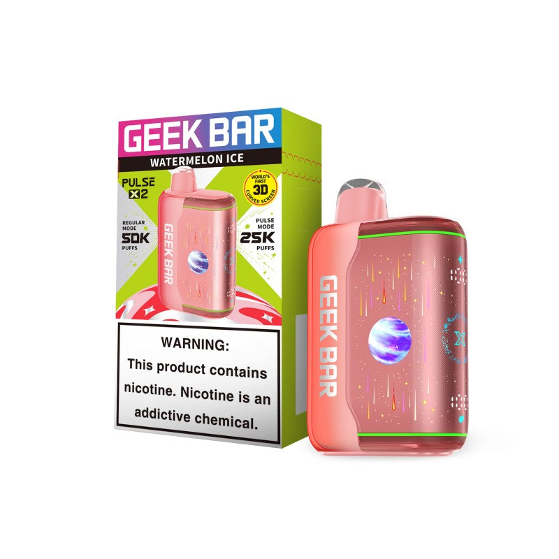Geek Bar Pulse X2 50k Disposable — Watermelon Ice