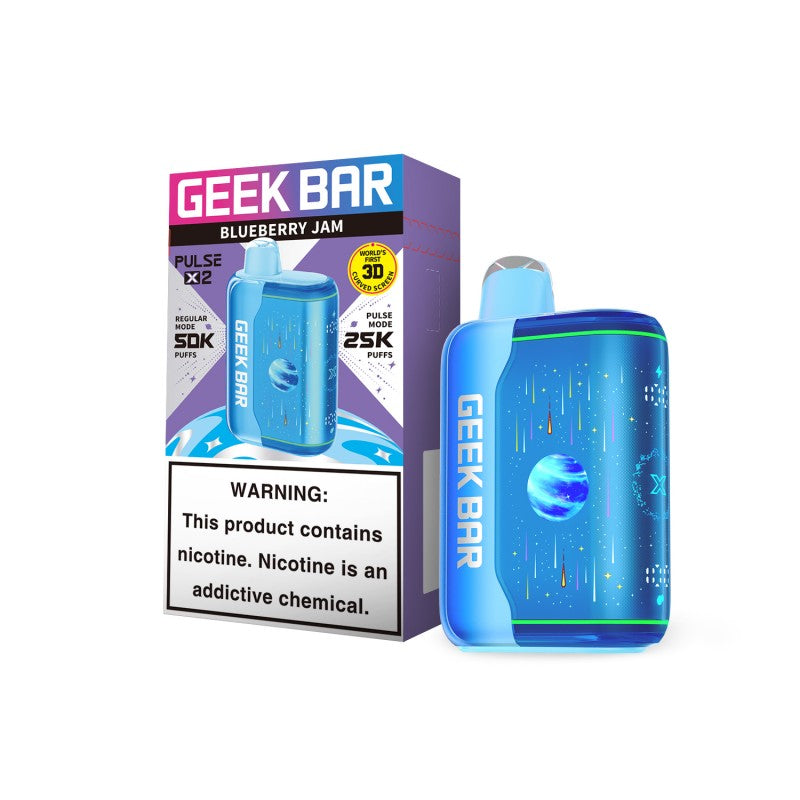 Geek Bar Pulse X2 50k Disposable — Blueberry Jam