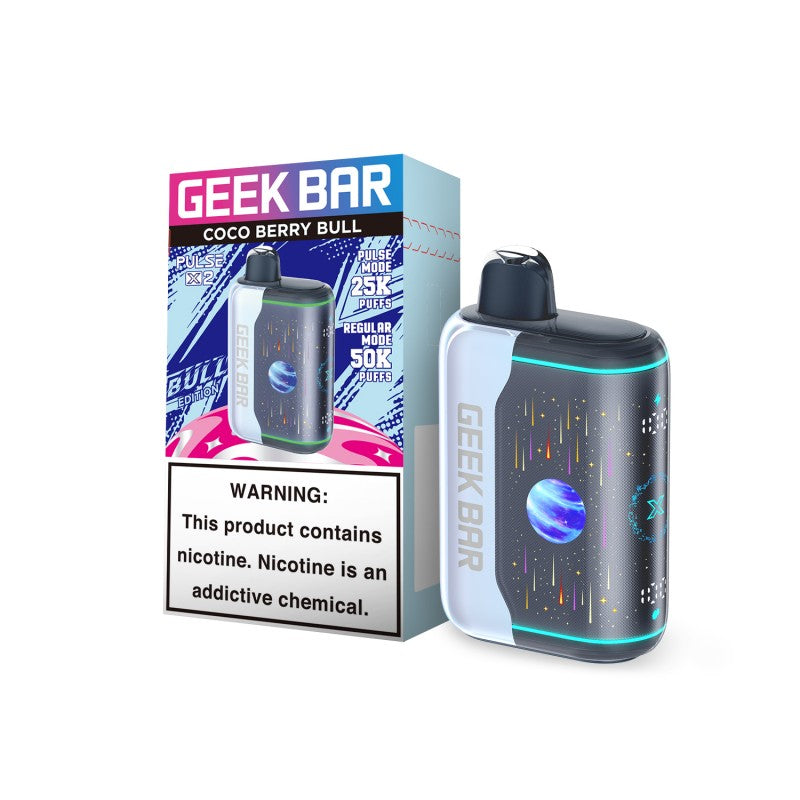 Geek Bar Pulse X2 50k Disposable — Coco Berry Bull
