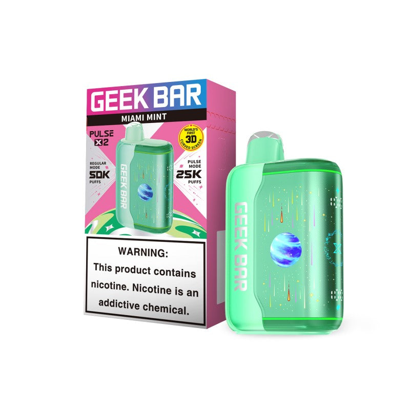 Geek Bar Pulse X2 50k Disposable — Miami Mint