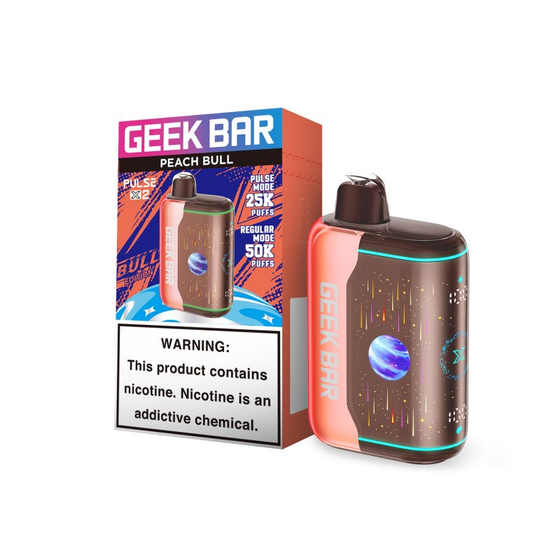 Geek Bar Pulse X2 50k Disposable — Peach Bull