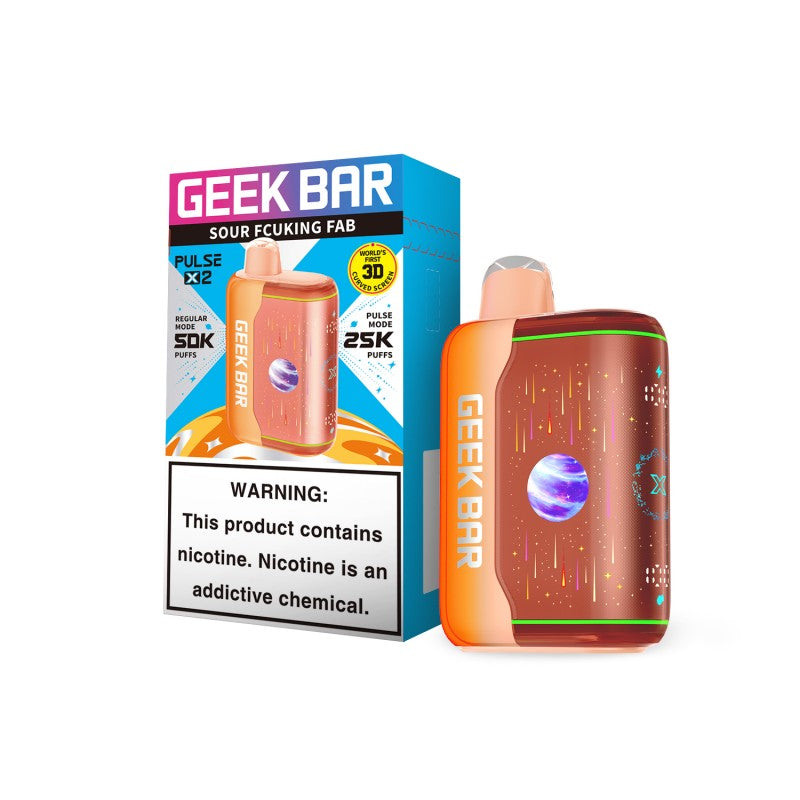 Geek Bar Pulse X2 50k Disposable — Sour Fcuking Fab