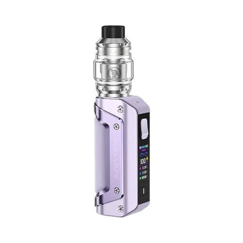 GeekVape Aegis Solo 3 S100 Starter Kit — Purple (Built-in Battery)