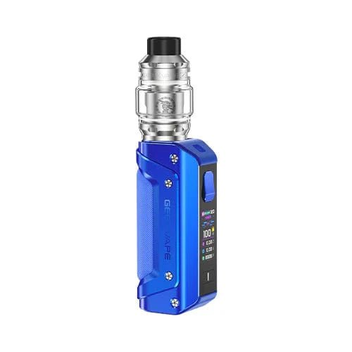 GeekVape Aegis Solo 3 S100 Starter Kit — Blue (Built-in Battery)