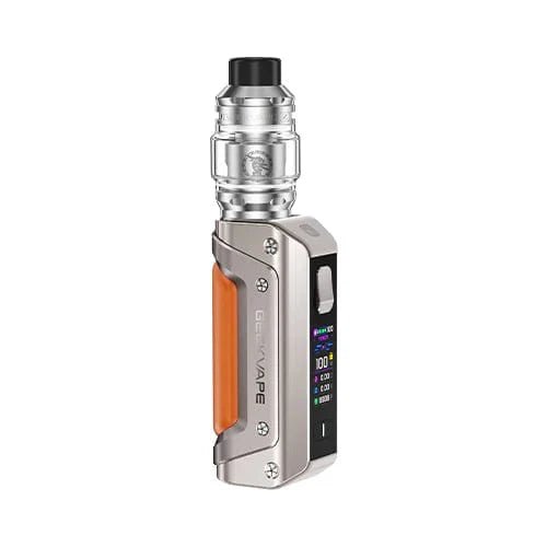 GeekVape Aegis Solo 3 S100 Starter Kit — Titanium Gray (Built-in Battery)