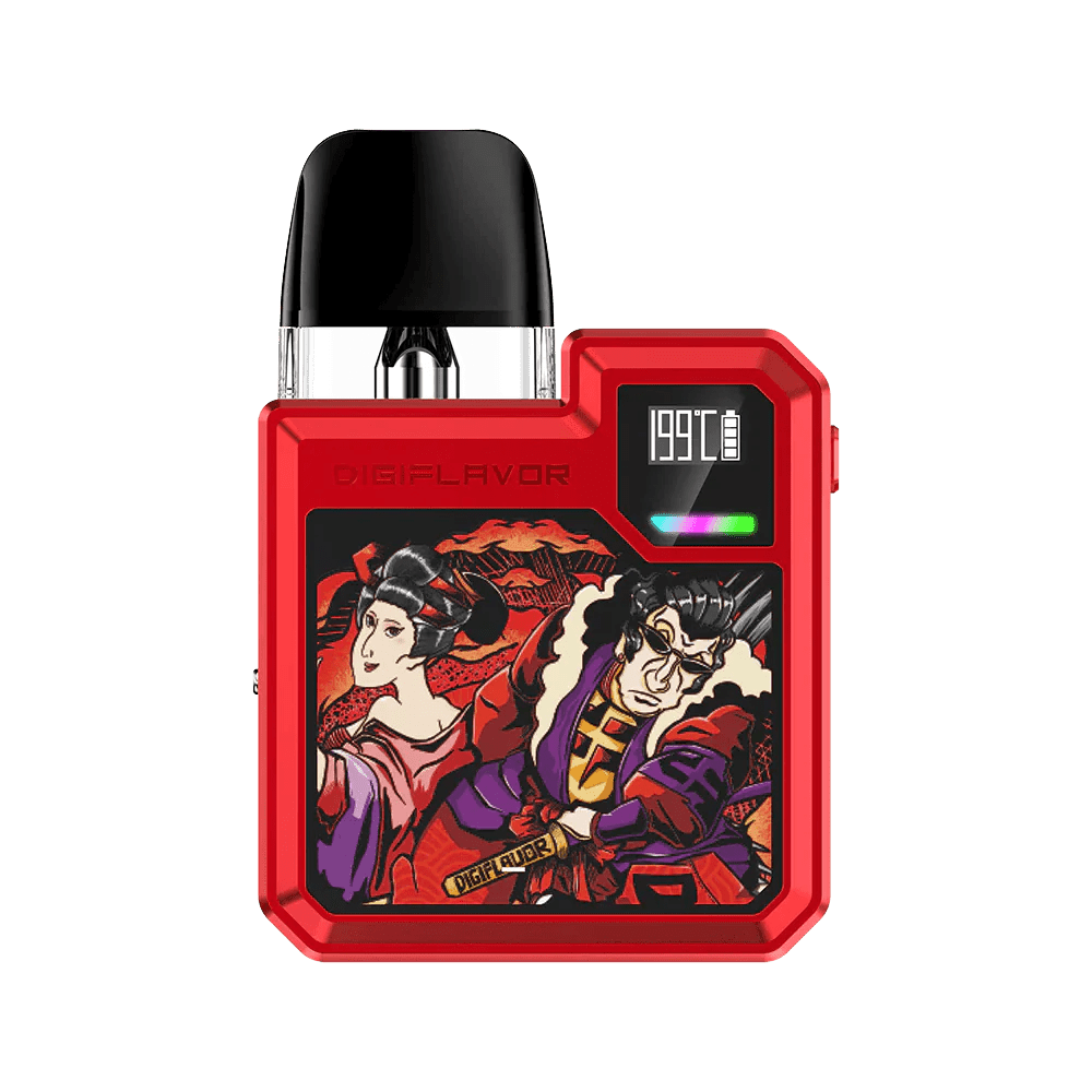 GeekVape Digiflavor Digi-Q Pod System — Samurai Red
