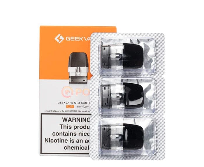 GeekVape Q Replacement Pods — 0.4 ohm Side Fill (3mL)
