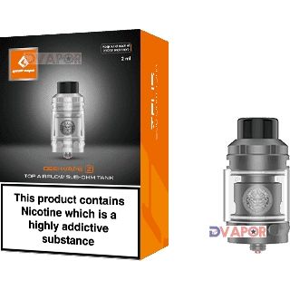 Geekvape Zeus Z Series Sub-Ohm Tank vape part with glass chamber and adjustable airflow for enhanced vaping experience