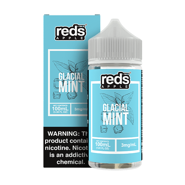 Red's Apple E-Juice by 7 Daze - 100mL — Glacial Mint