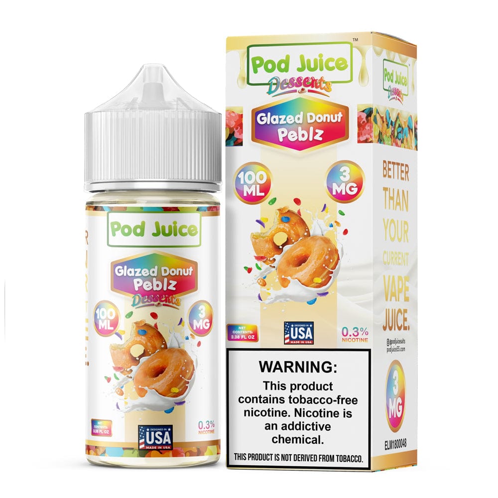 Pod Juice - 100mL — Glazed Donut Peblz