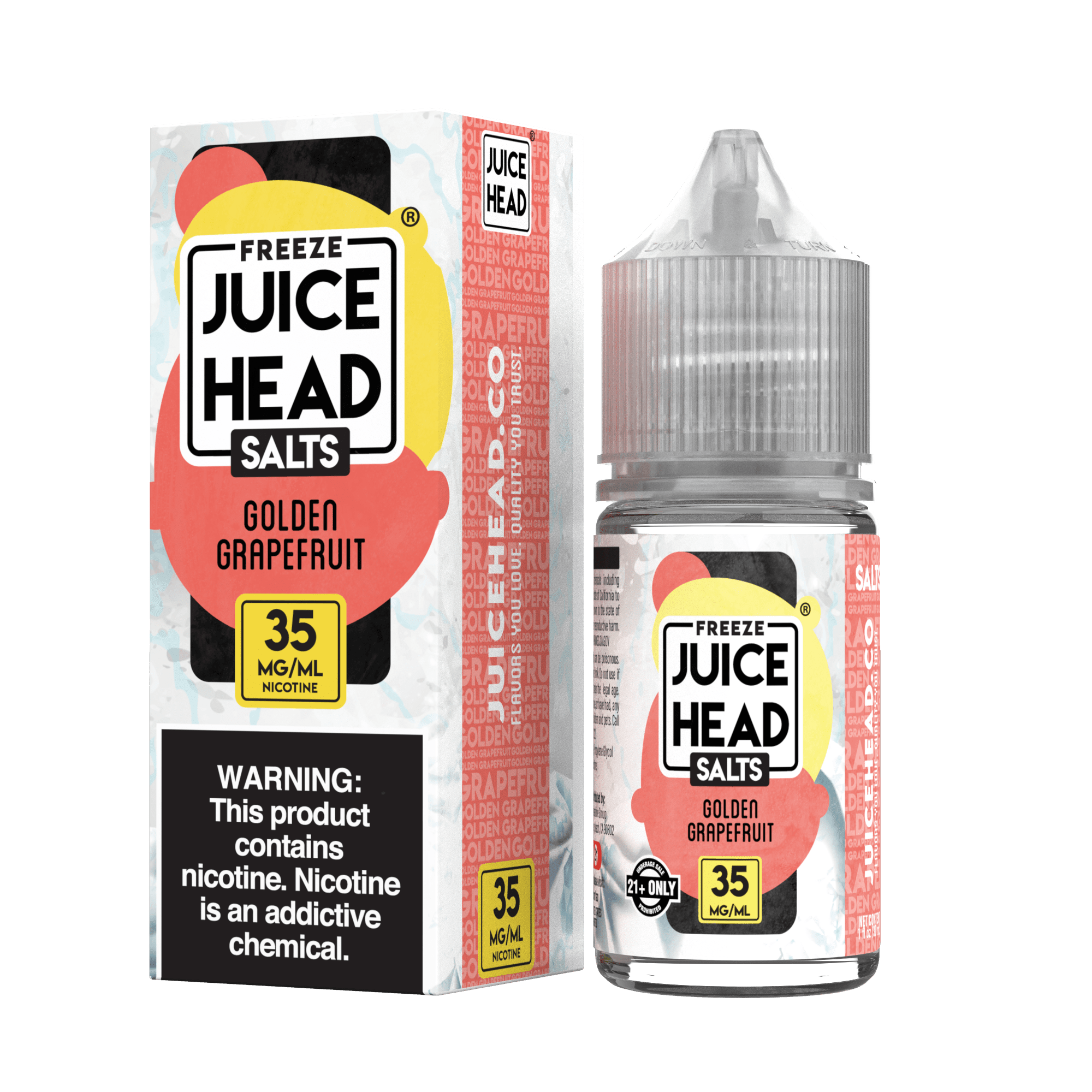 Juice Head Salt - 30mL — Golden Grapefruit FREEZE