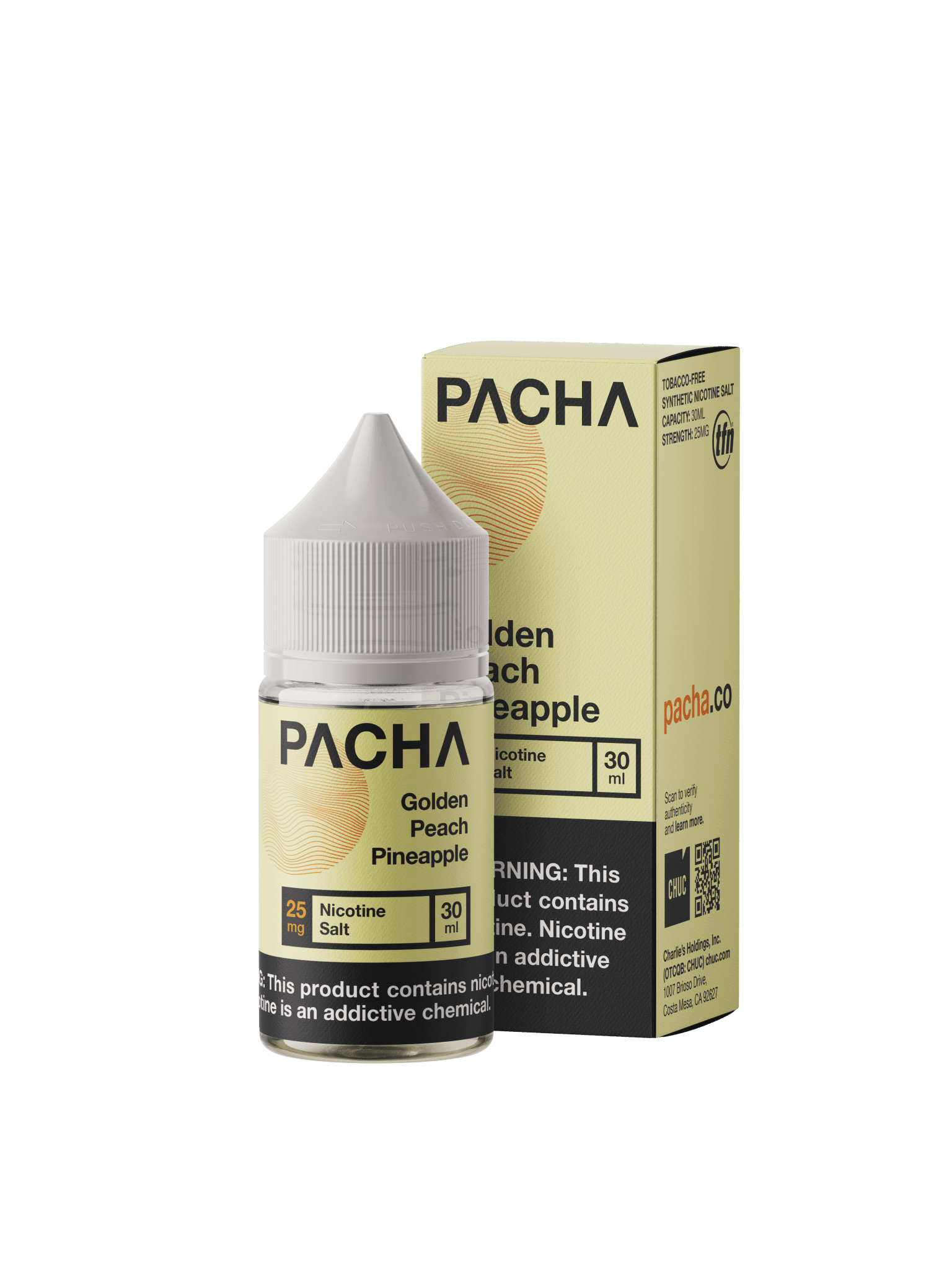 Pachamama Salt - 30mL — Golden Peach Pineapple