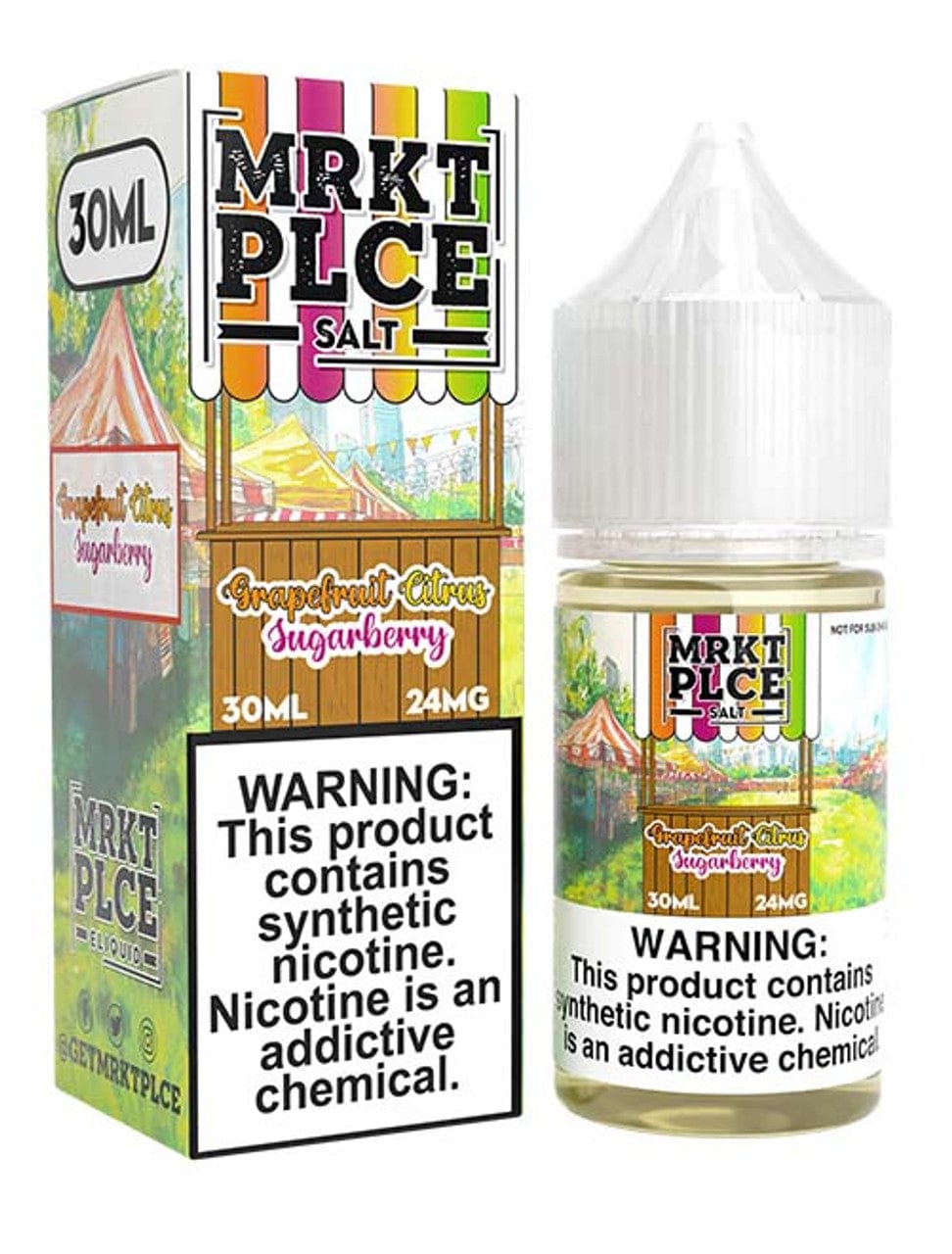 MRKT PLCE Salt - 30mL — Grapefruit Citrus Sugarberry