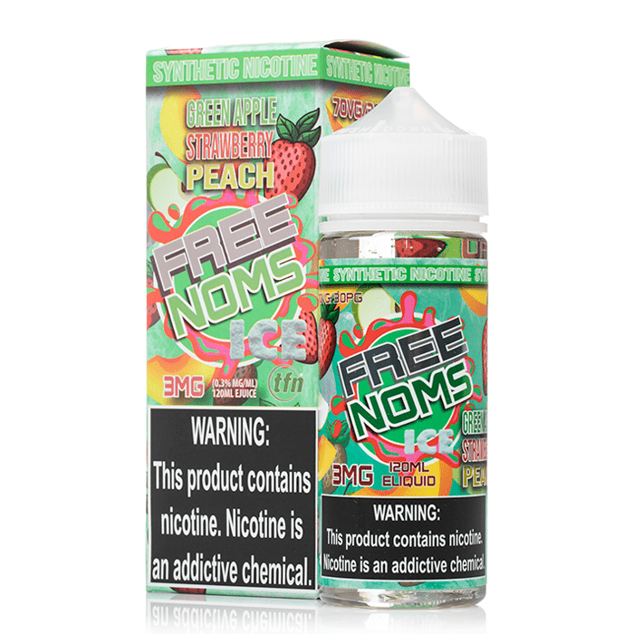 Nomenon E-Liquids - 120mL — Green Apple Strawberry Peach ICE