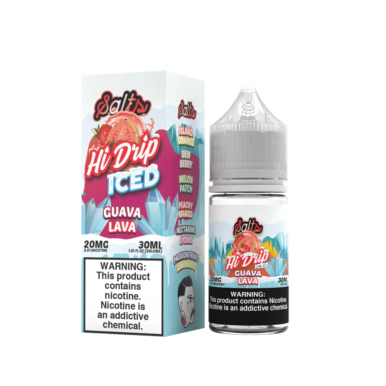 Hi Drip Salt - 30mL — Guava Lava ICED