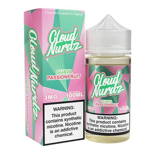 Cloud Nurdz - 100mL — Guava Passionfruit/Pink Guava Passion