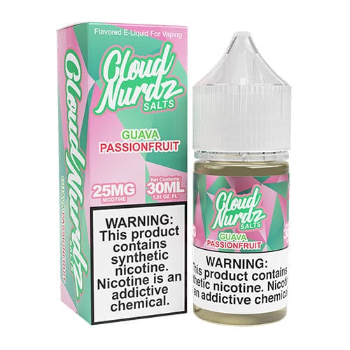 Cloud Nurdz Salt - 30mL — Guava Passionfruit/Pink Guava Passion