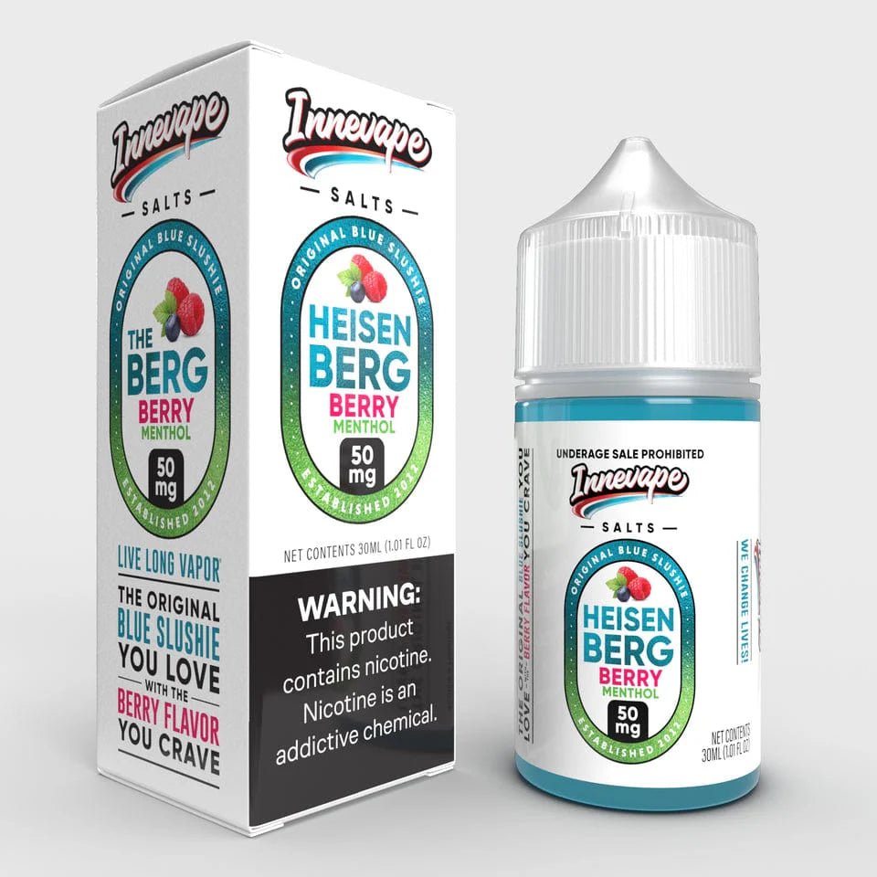 Innevape E-Liquids Salt - 30mL — Heisenberg Berry Menthol