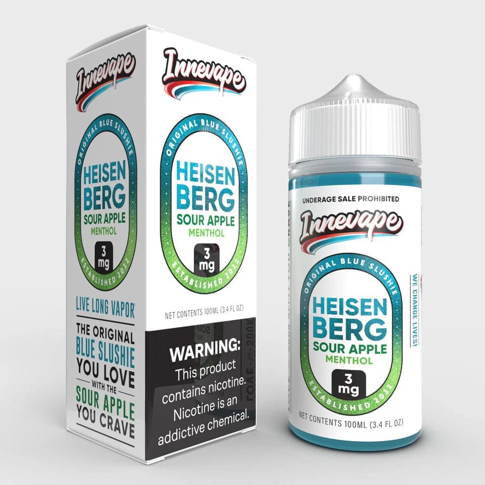 Innevape E-Liquids - 100mL — Heisenberg Sour Apple Menthol
