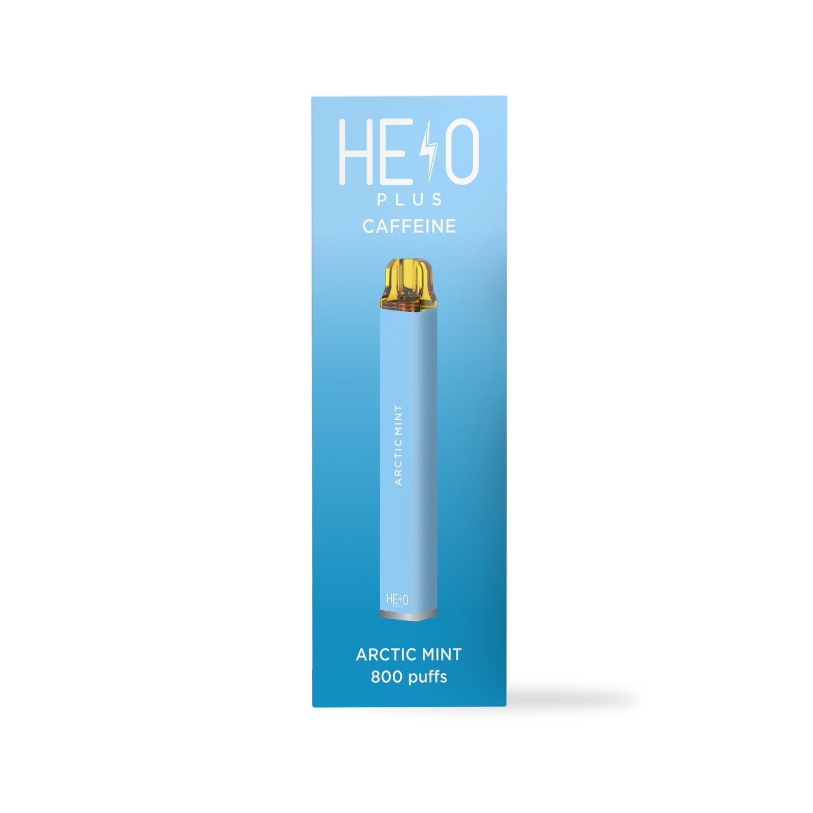 Helo Plus Caffeinated Zero Nicotine Vape | 800 Puff 0% Plus Caffeine — Arctic Mint