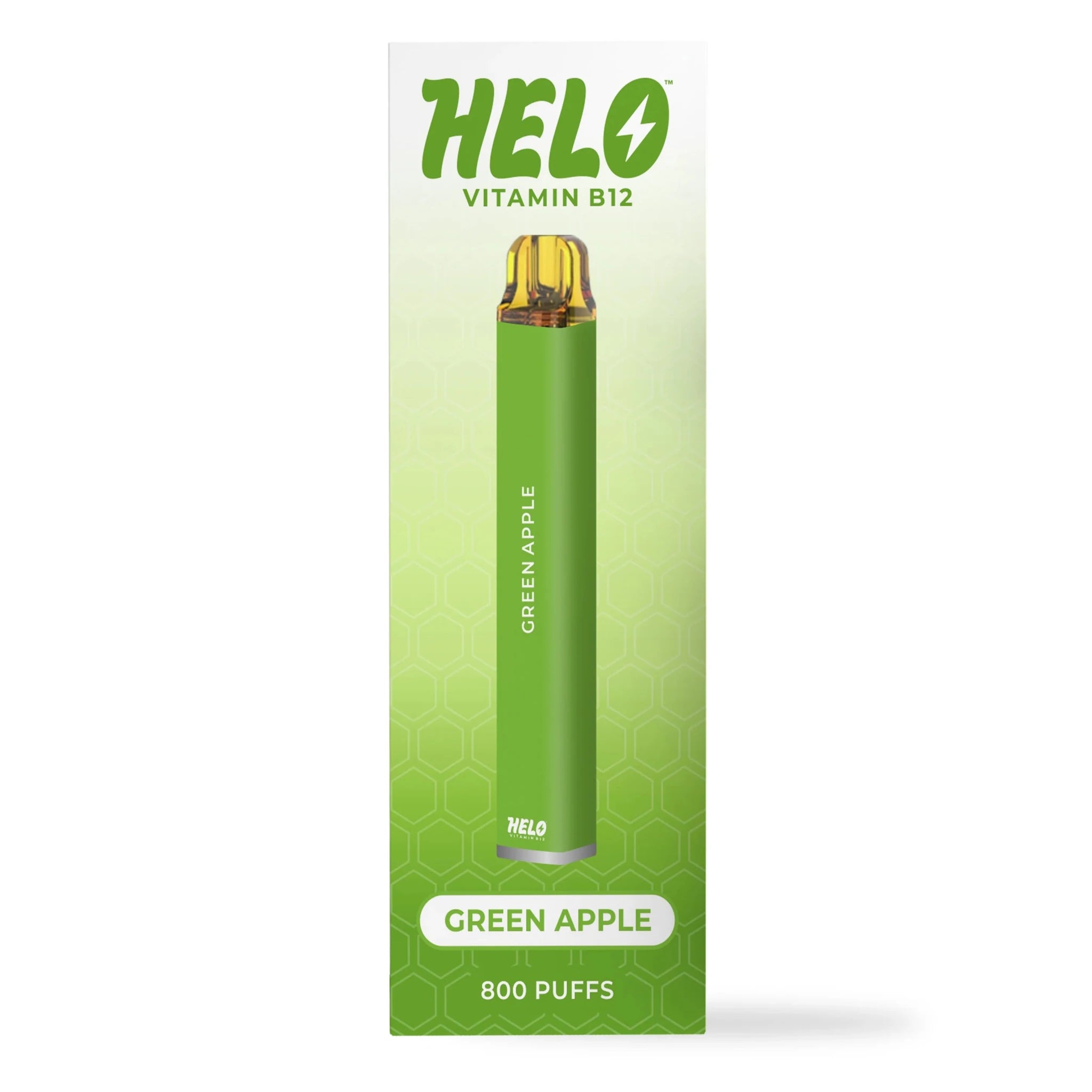 HELO Vitamin B12 Disposable | 800 Puffs — Green Apple