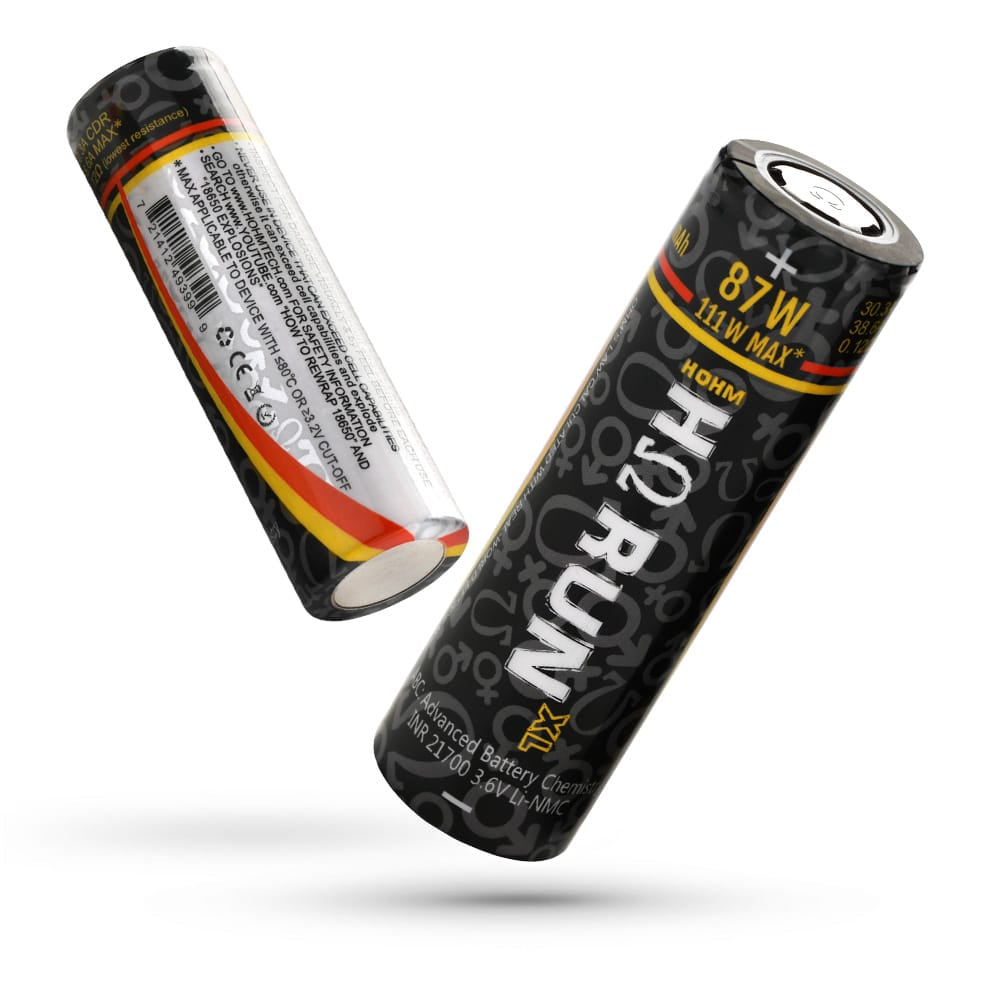 HOHM RUN XL 21700 4007mAh 30.3A Battery — Singe Battery