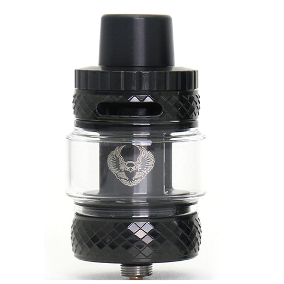HorizonTech Sakerz Master Sub-Ohm Tank vape part with glass chamber and adjustable airflow for sub-ohm vaping.